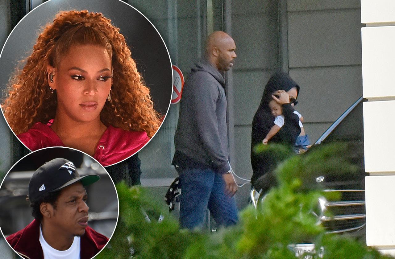 Beyonce & JayZ Rush To Hospital After One Of The Twins Suffers Fever
