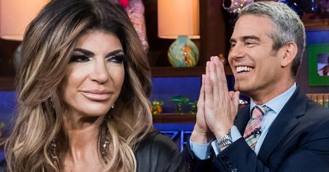 andy cohen begging teresa giudice enemy carolina manzo return rhonj