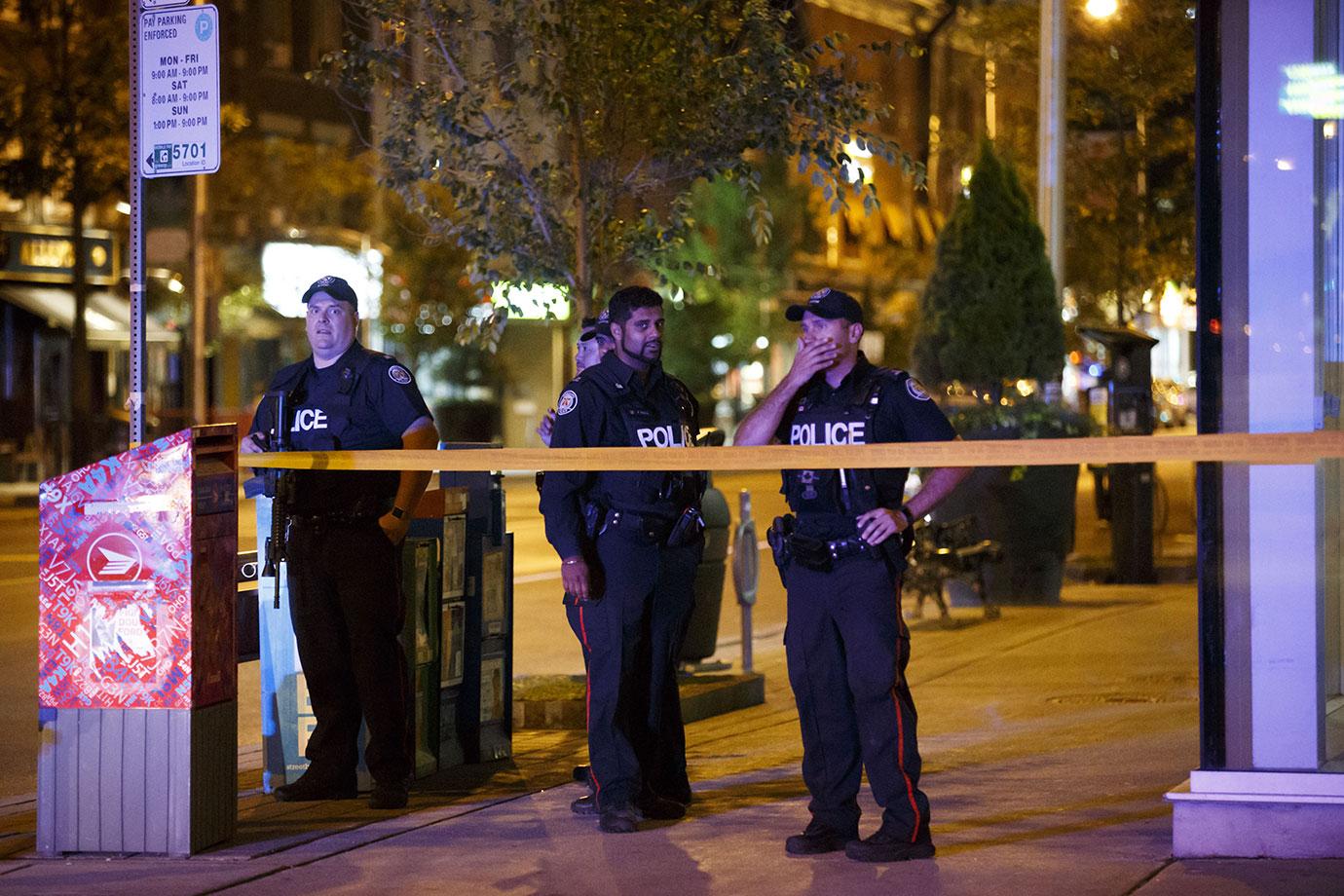 Toronto shooting greek town