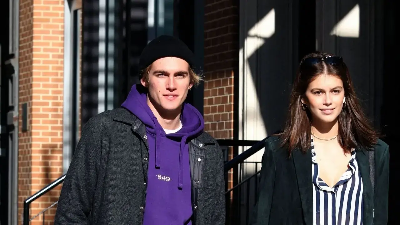 Kaia Gerber praised her brother's openness about his private struggles.
