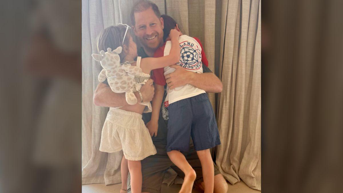Photo of Prince Harry and kids
