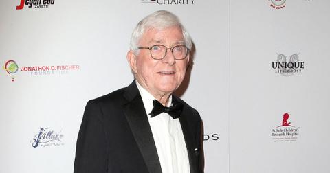 secret phil donahue faced the uphill battle except son and drug abuse