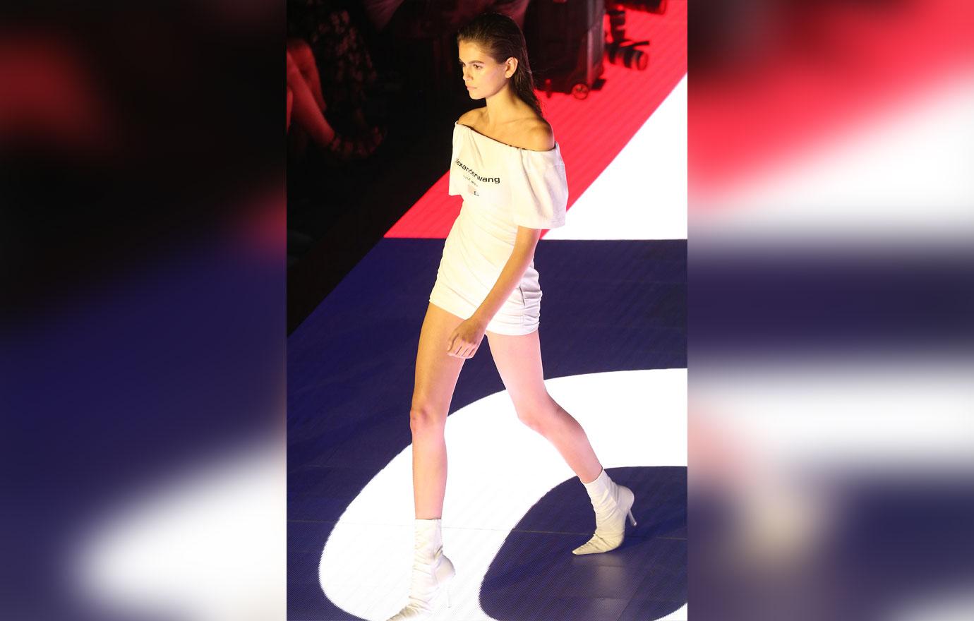 Kaia Gerber Looks Scary Skinny On Catwalk