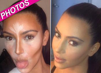 //kim kardashian concealer makeup