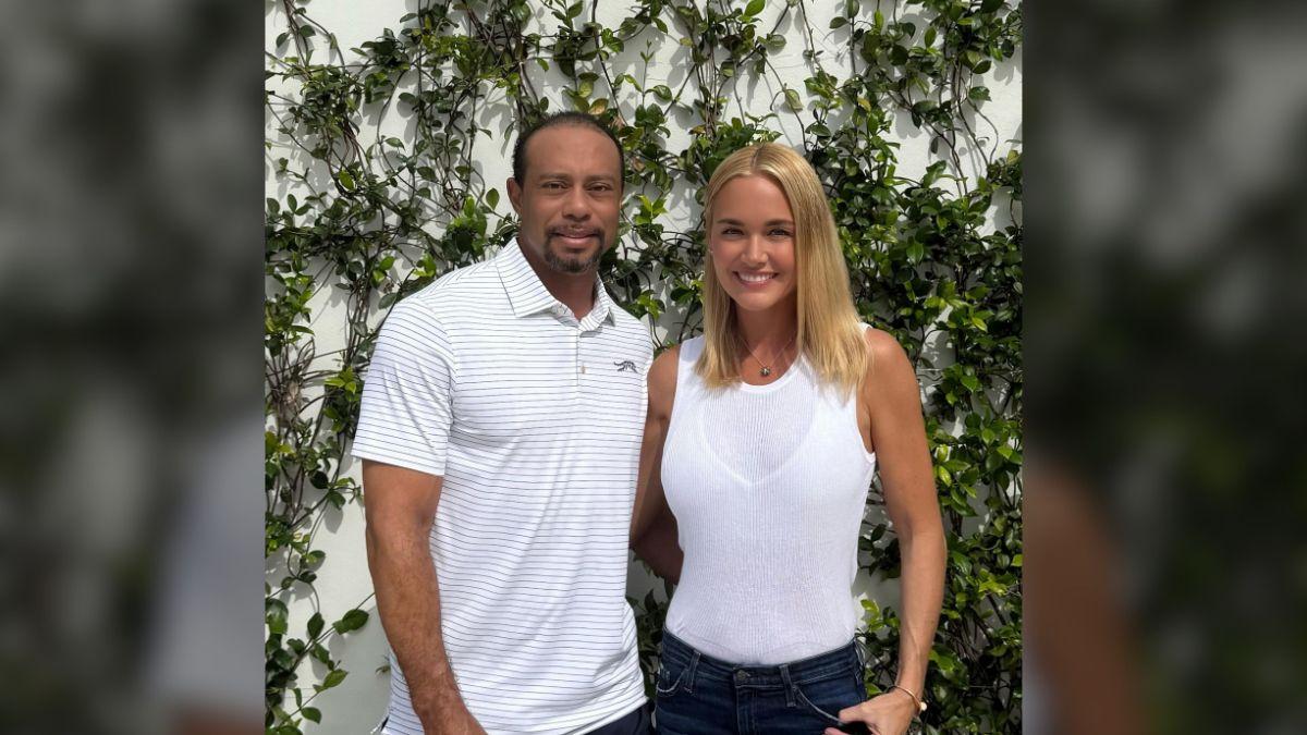 Photo of Tiger Woods and Vanessa Trump