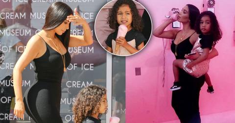 Kim Kardashian Kourtney Kardashian Ice Cream Museum Kids