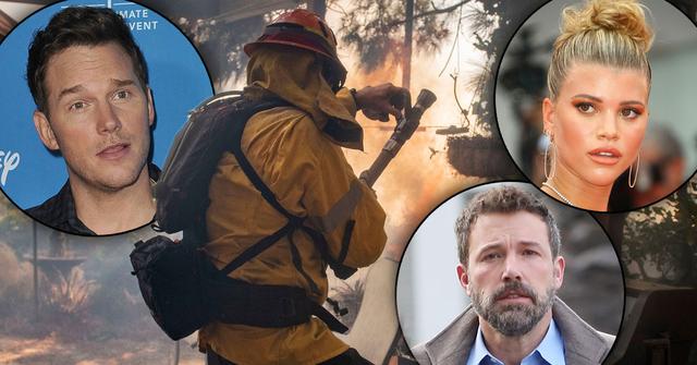 Celebrities In Danger As California Wild Fire Grows: Photos