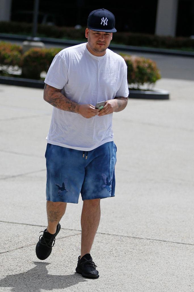 //rob kardashian weight loss before wedding