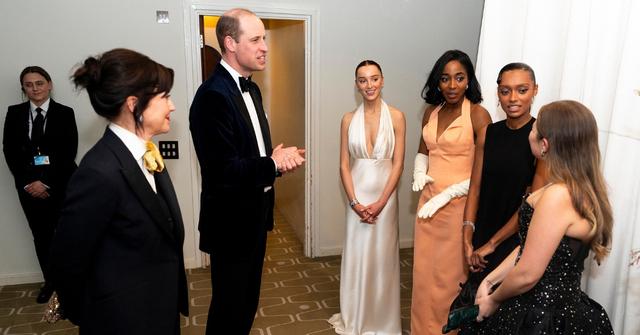 prince william gaffe baftas movie fun