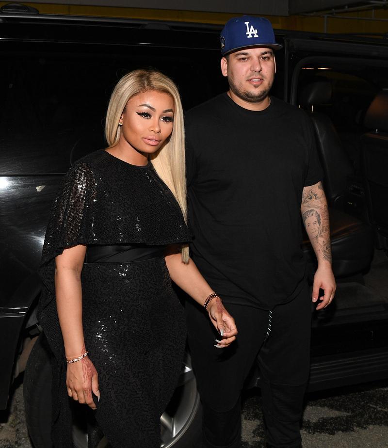 blac chyna rob kardashian fighting perfect range rover