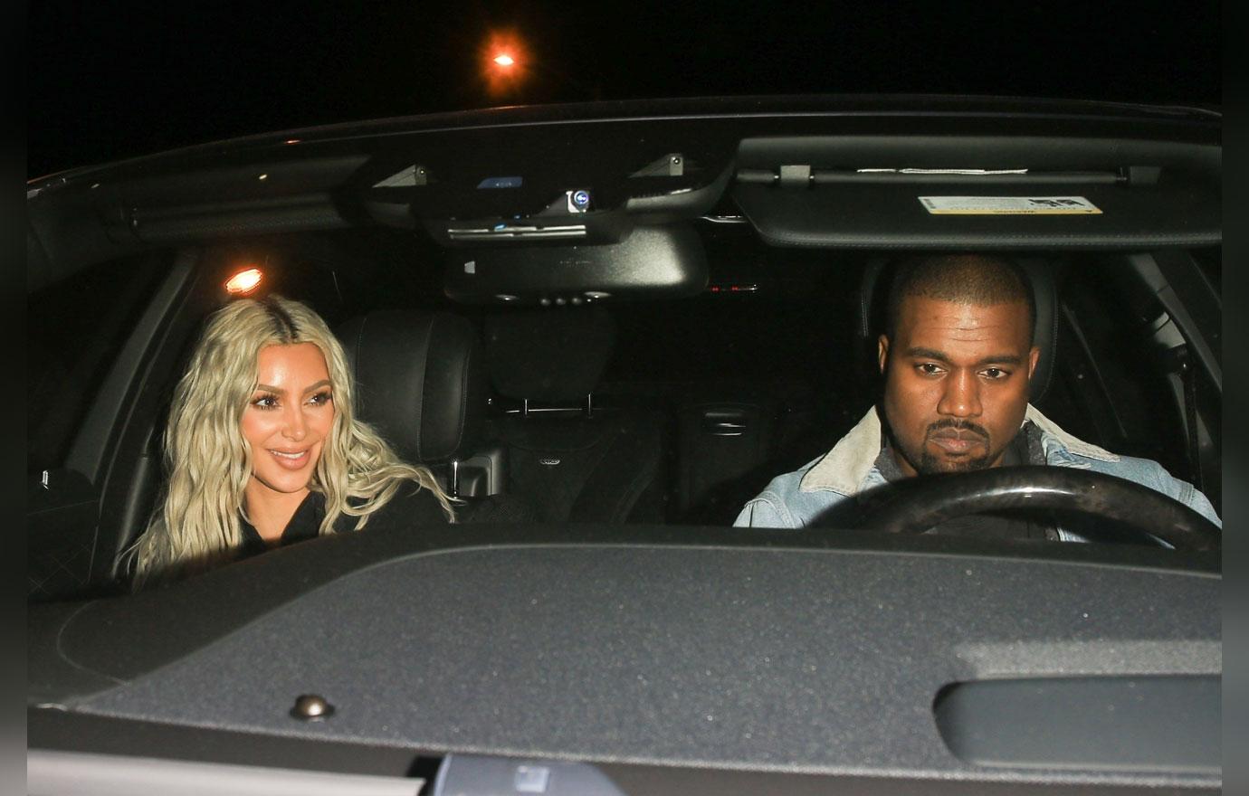 Kim Kardashian Kanye West Date Night Surrogate Baby