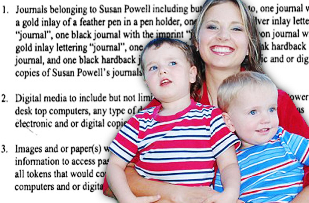 //susan powell murder sons joshua powell search warrant pp