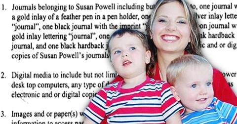 //susan powell murder sons joshua powell search warrant pp