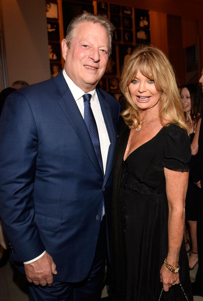 //Goldie Hawn and Al Gore at UCLA Institute of the Environment and Sustainability Annual Gala