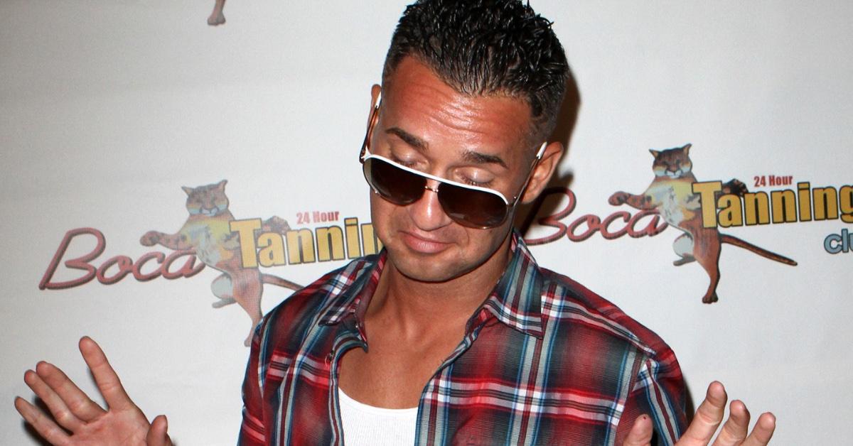 jersey shore star mike spent half a million on drug addiction