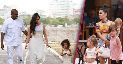 //kim kardashian kanye west north west cuba vacation filming pp