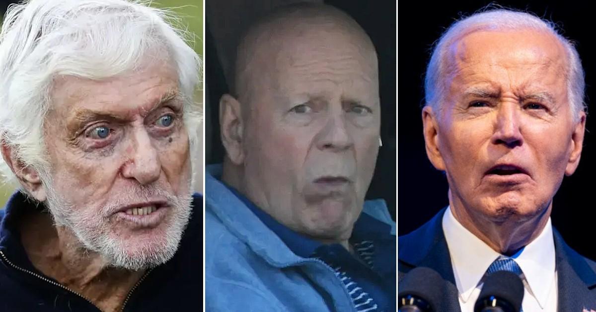 dick van dyke, bruce willis, joe biden