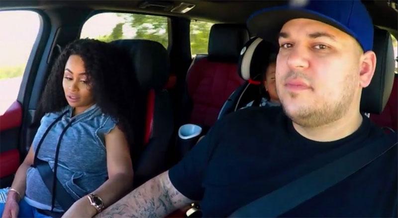 //Rob Kardashian Blac Chyna Kris Jenner Feud Birthday