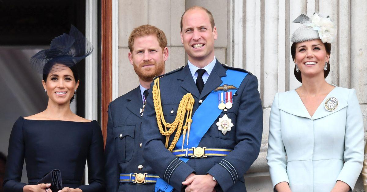 Photo of Meghan Markle, Prince Harry and William and Princess Kate