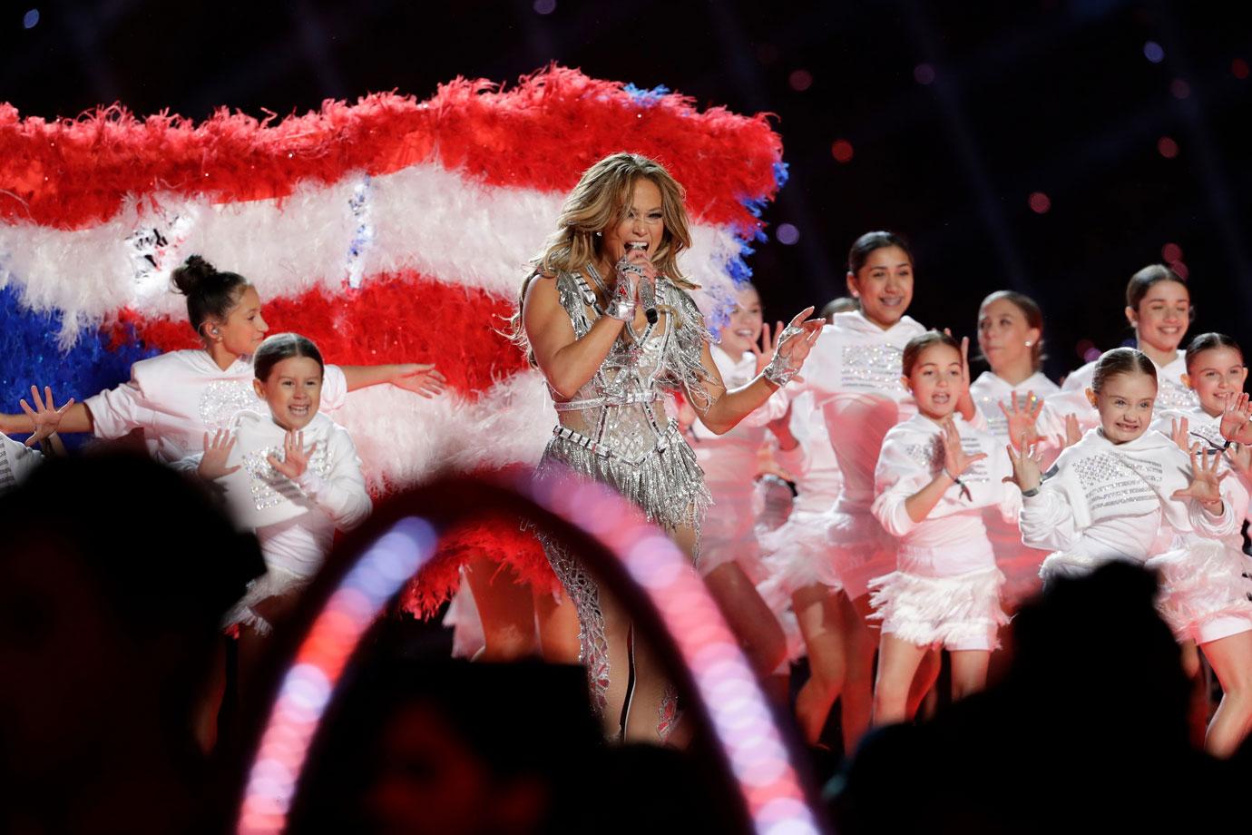 Super Bowl Halftime Show: Jennifer Lopez & Shakira Steam Up The Show