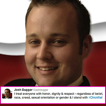 //josh duggar chickfila support twitter