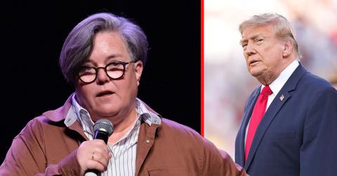 Photo of Rosie O’Donnell, Donald Trump