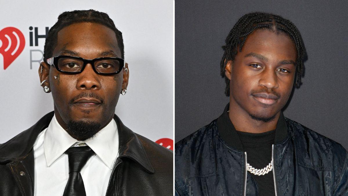 split image of Offset and Lil Tjay