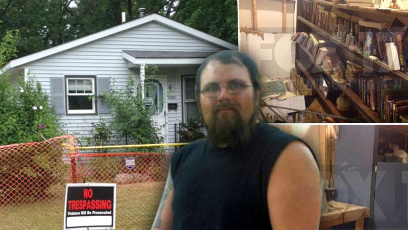 Alleged Killers Compound Brady Oestrikes Home Left In Shambles After Evidence Sweep Look Inside
