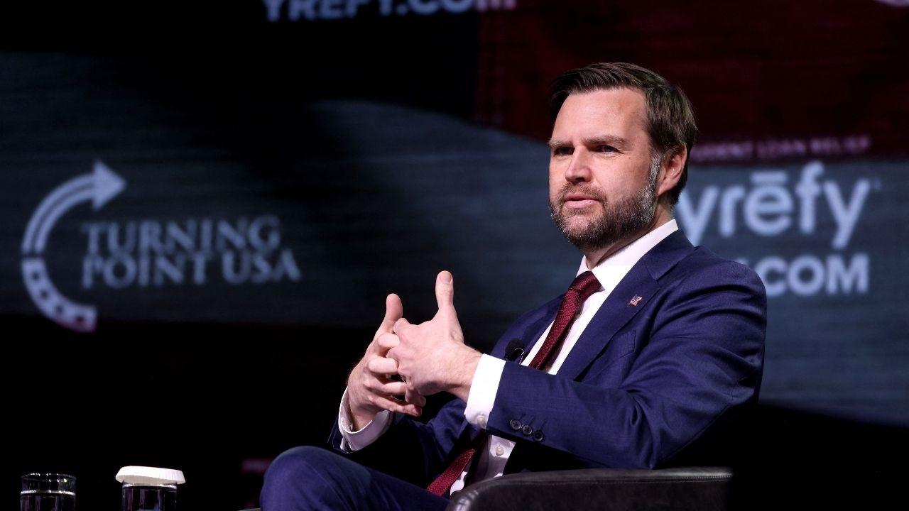 Image of JD Vance claims that socialism in the context of America means replacing American workers with foreign workers.