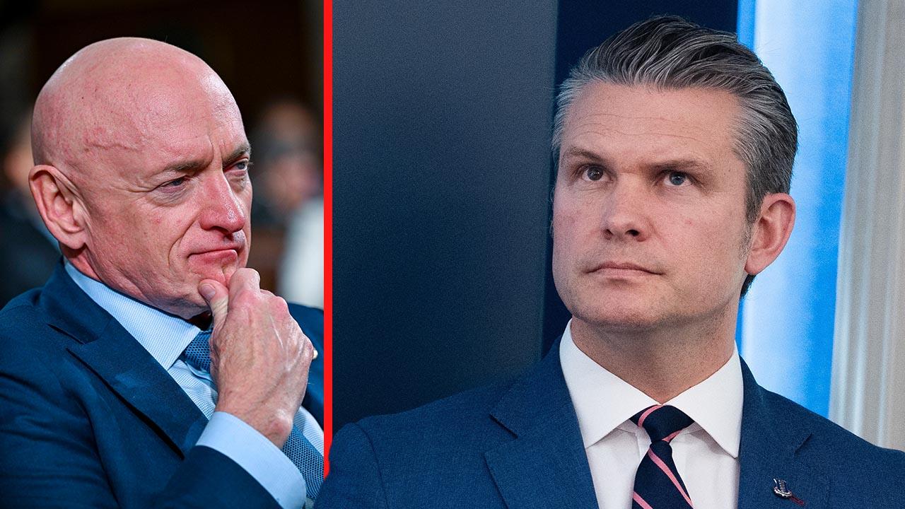 Mark Kelly, Pete Hegseth