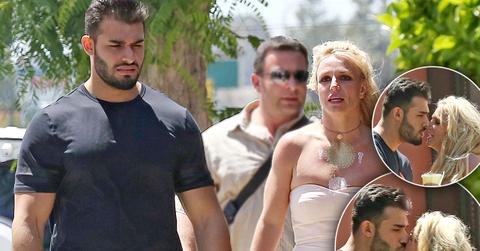 Britney Spears Boyfriend Kiss PDA