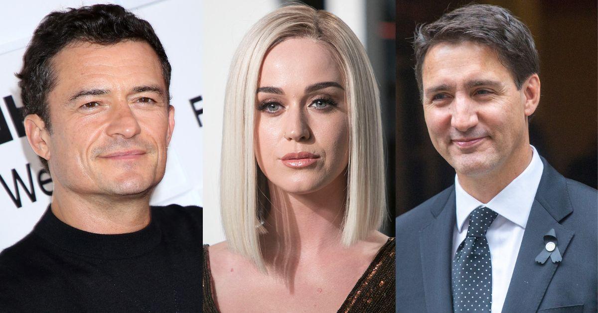 Brand compared Katy Perry's past relationship with Orlando Bloom to her romance with Trudeau.