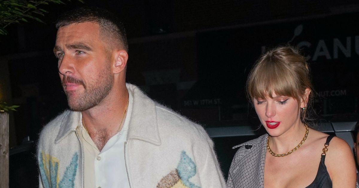 Picture of Travis Kelce and Taylor Swift