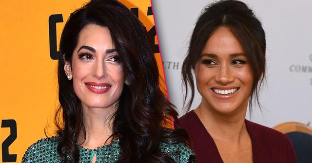 //Amal Clooney Obsessed With Meghan Markle pp