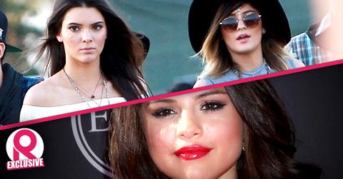 //selena gomez warned stay away kylie kendall jenner friends  wide