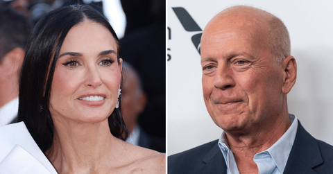 demi moore vows to stay by bruce willis side