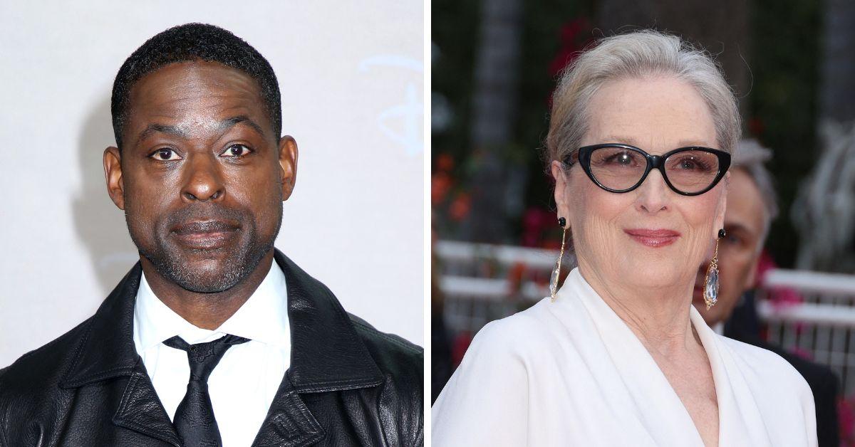 Photo of Sterling K. Brown and Meryl Streep