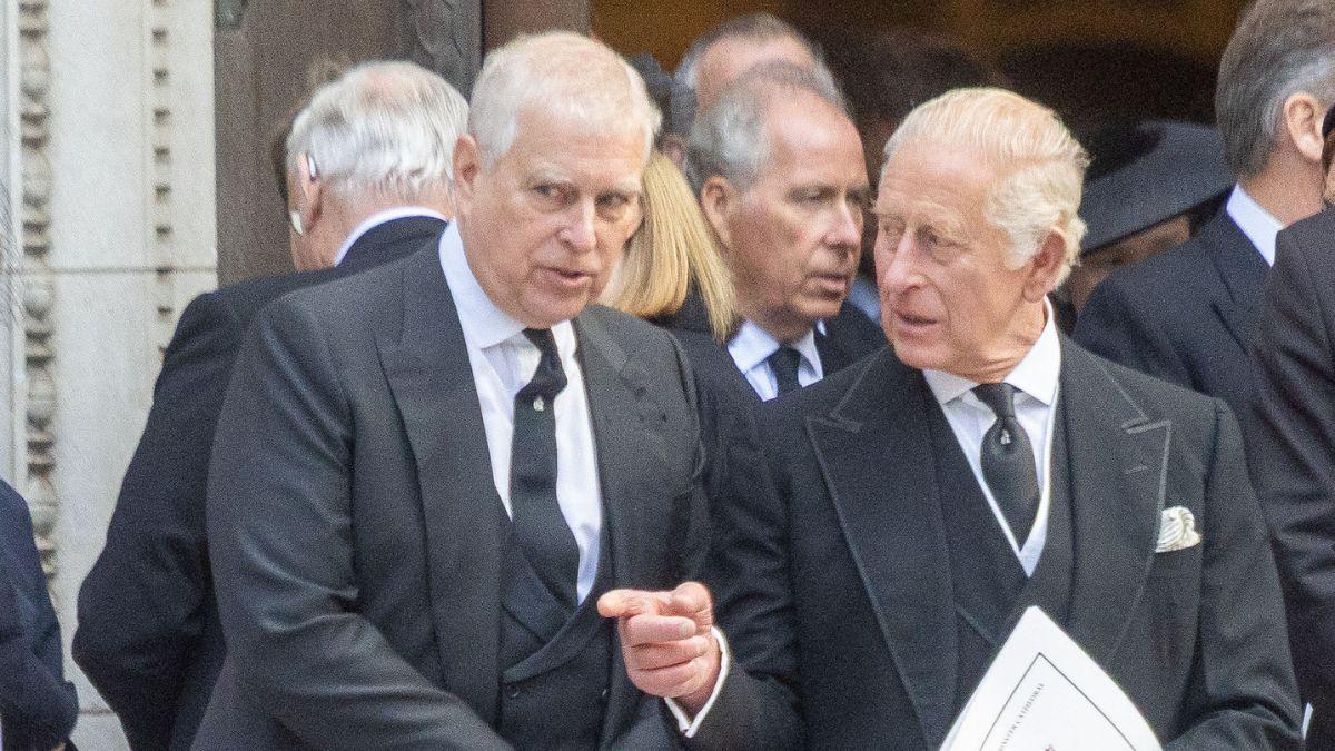Photo of Andrew Windsor and King Charles