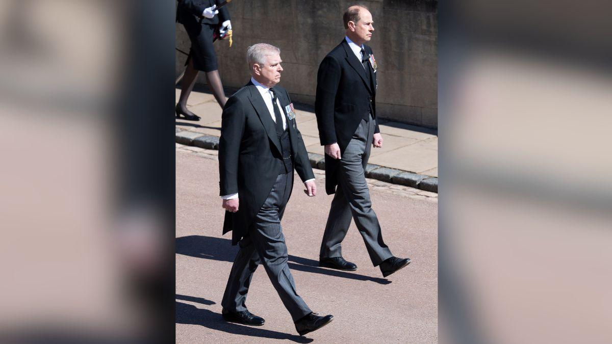 Photo of Andrew Windsor and Prince Edward