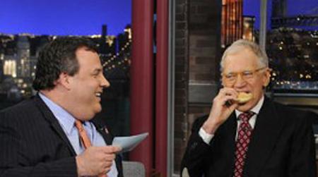 //chris christie letterman nc