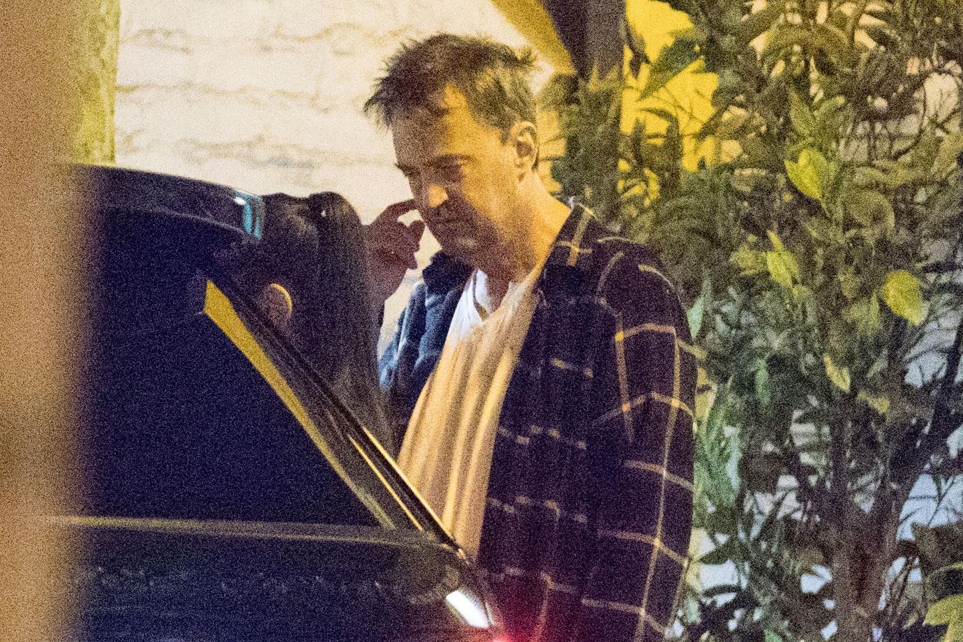 Matthew Perry Looks Disheveled On Date With Mystery Woman