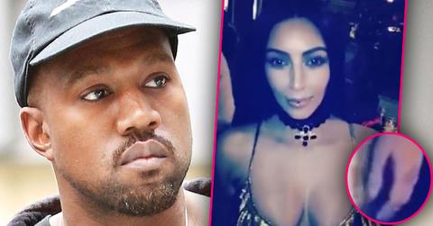 Kanye West Kim Kardashian Divorce No Wedding Ring Christmas Party Family