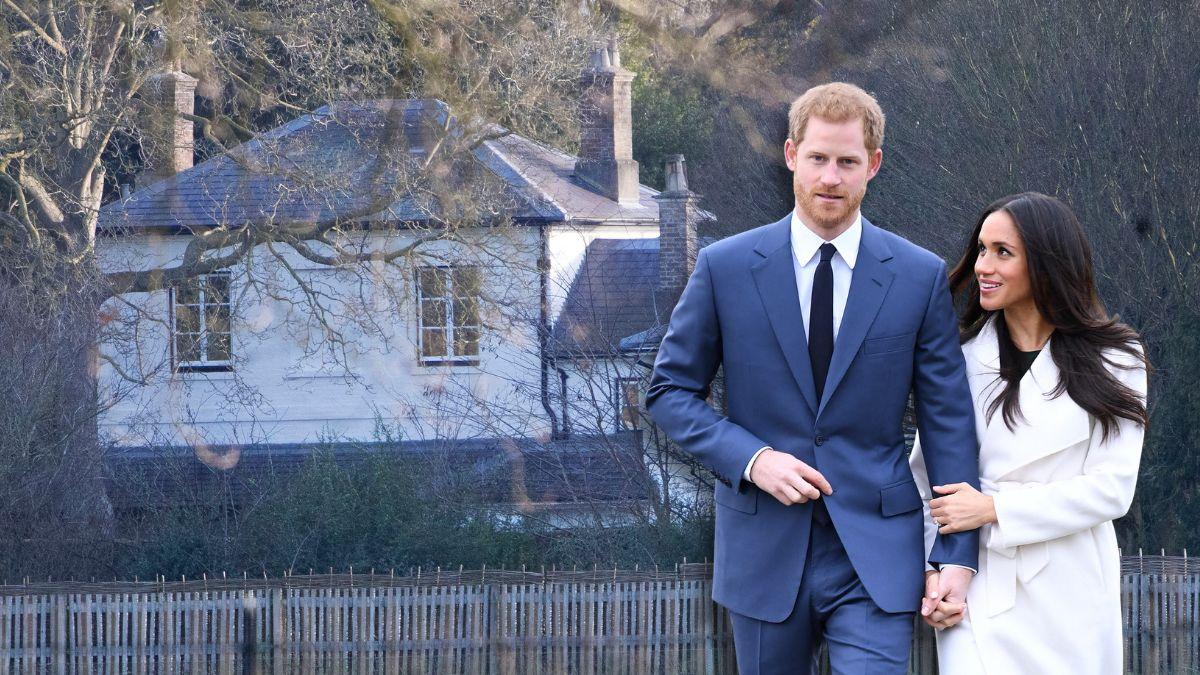 Photo of Frogmore Cottage and The Sussex couple