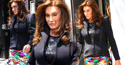 //Caitlyn jenner diva sequin miniskirt nyc pp