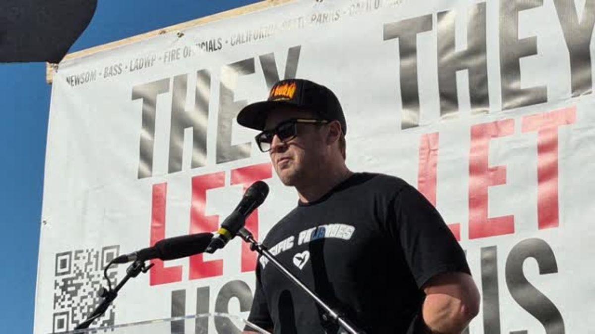 Spencer is said to be a long-shot candidate in heavily Democratic Los Angeles.