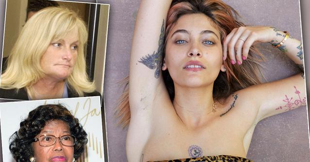 paris jackson nude naked photoshoot debbie rowe katherine jackson stage intervention
