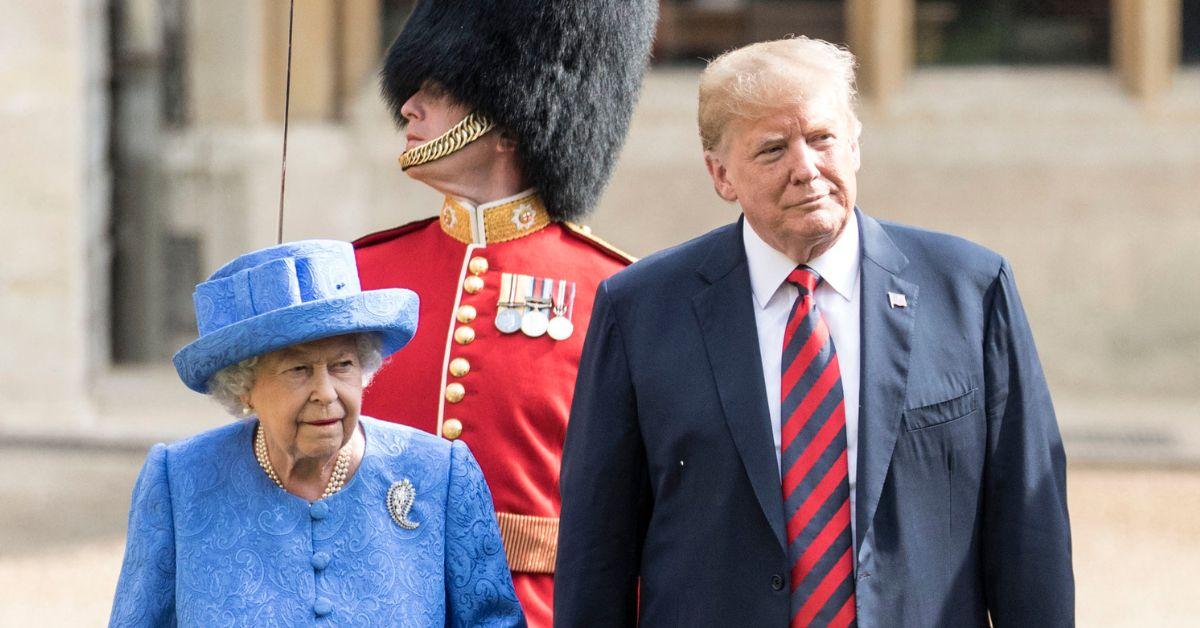 donald trump queen elizabeth favorite president very rude melania