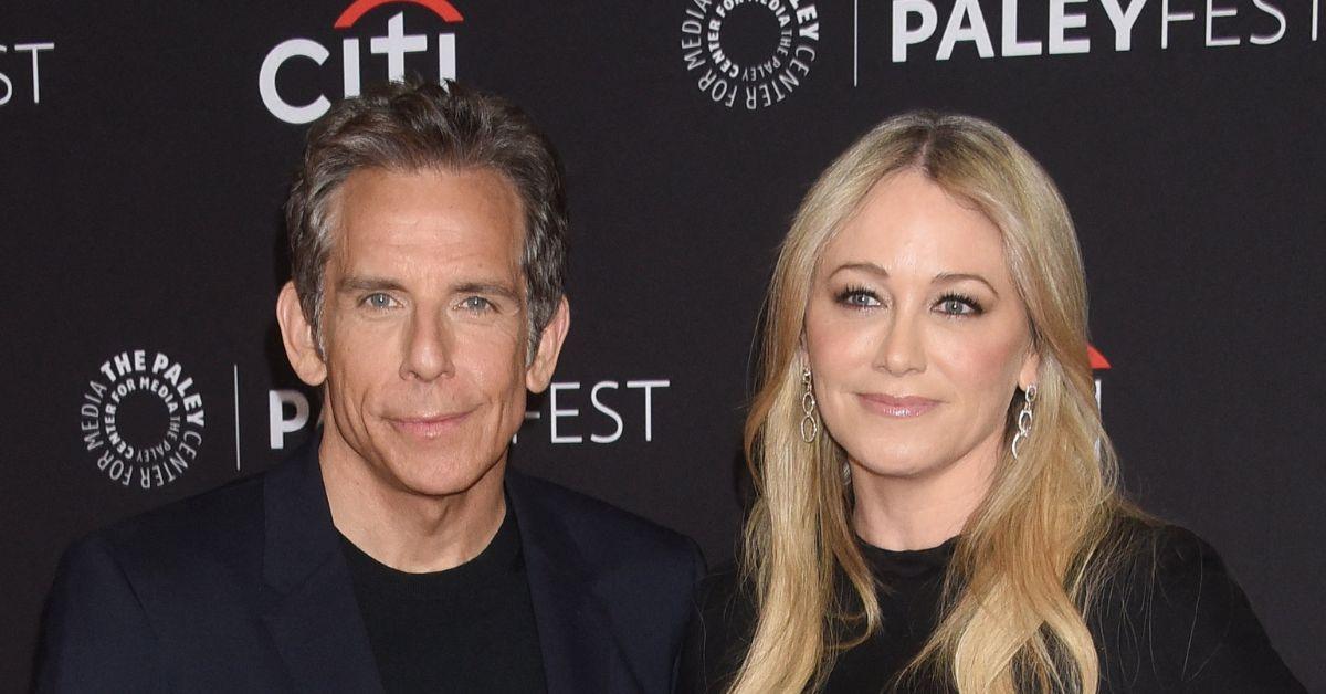 picture of Ben Stiller and Christine Taylor.