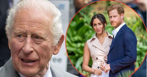 Photo of King Charles, Meghan Markle and Prince Harry