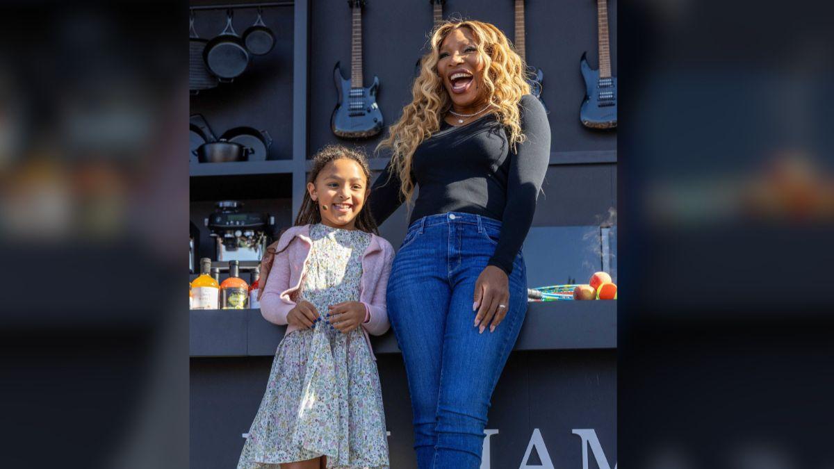 Photo of Serena Williams and Olympia Ohanian